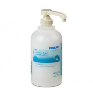 540ML Hand Sanitizer Ecolab 540 mL Ethyl Alcohol Gel Pump Bottle EA